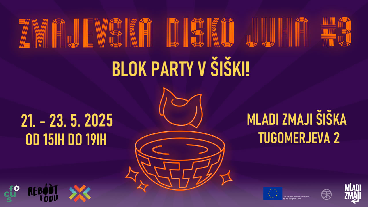 Zmajevska disko juha #3: Z žlico trajnosti – skupna priprava žlikrofov in juhe