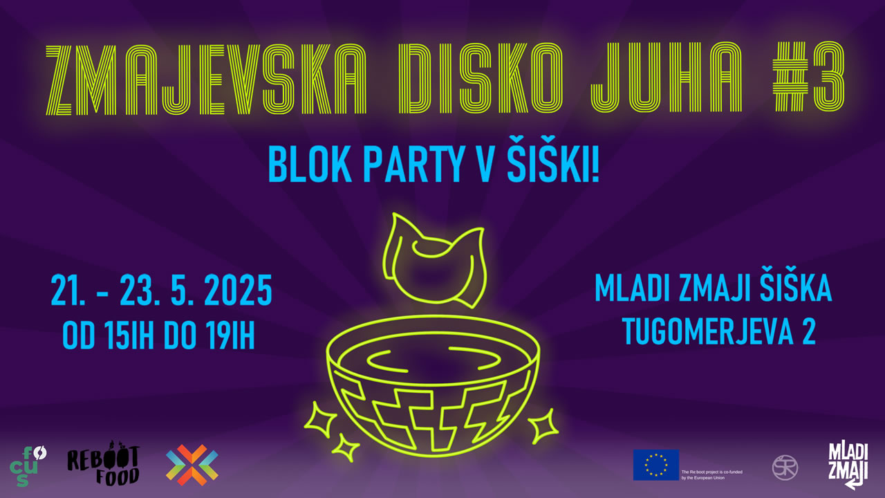Zmajevska disko juha #3 – Blok Party v Šiški