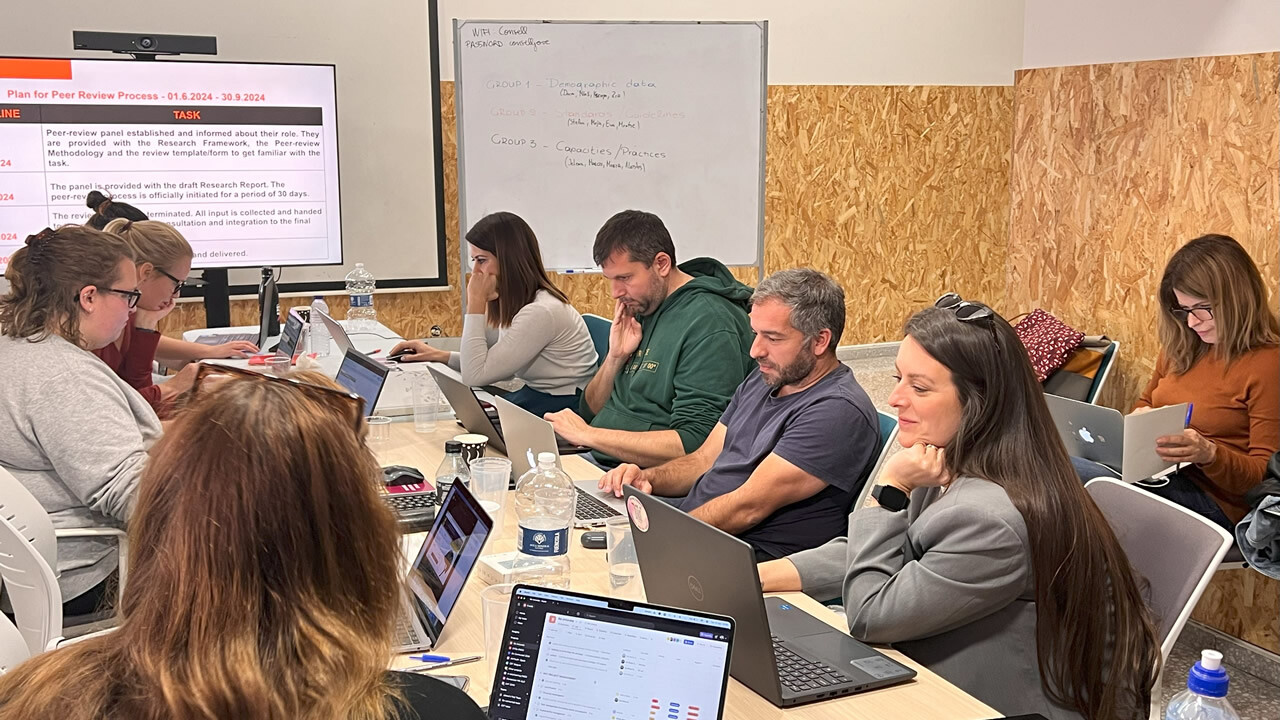 Sestanek partnerjev projekta Re(In)novating Youth Work 1