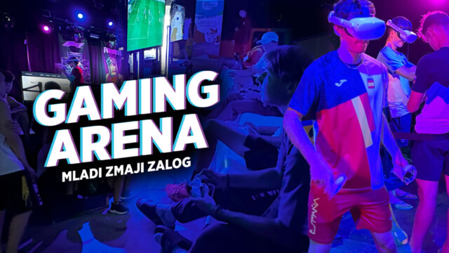 Gaming Arena v Mladi zmaji Zalog