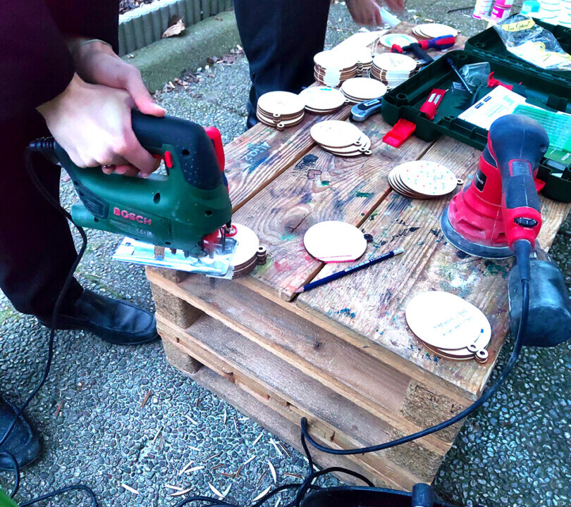 Umetnina iz okraskov hvaležnosti 6