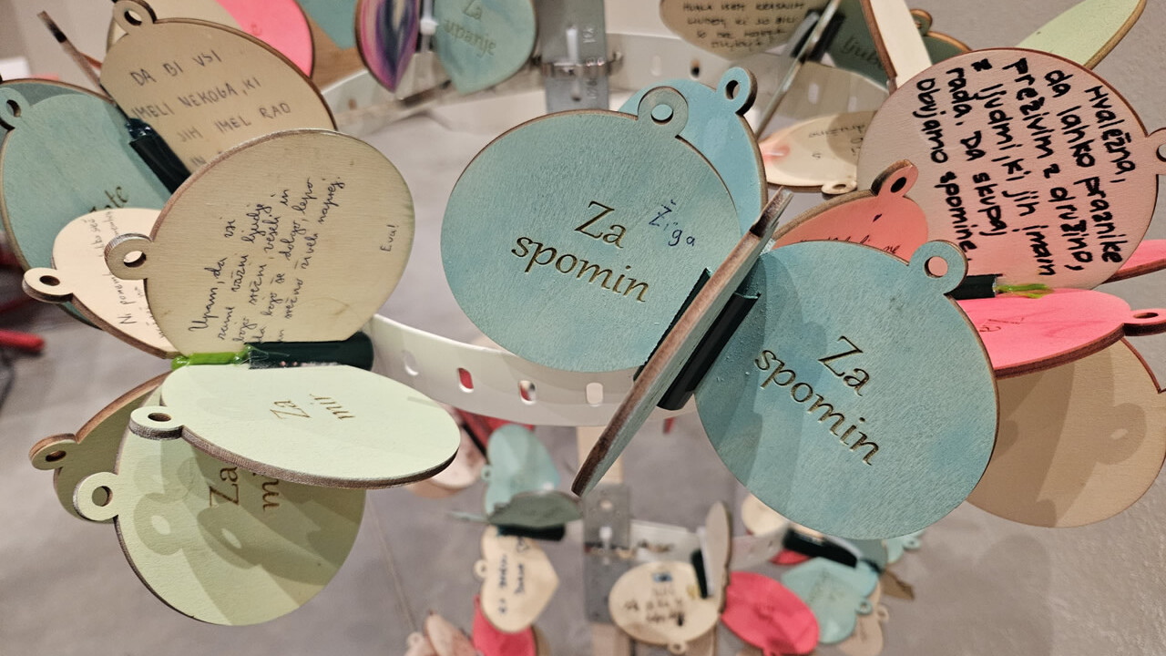 Umetnina iz okraskov hvaležnosti 5