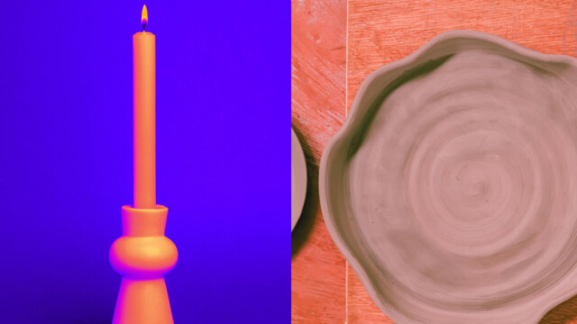 Delavnice oblikovanja z glino – svečniki in posodice za maslo ali milo