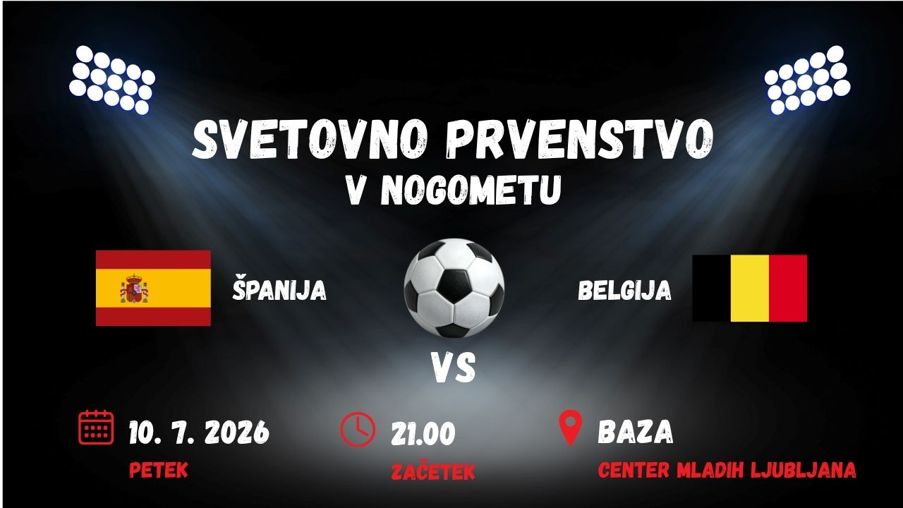 Svetovno prvenstvo v nogometu - četrtfinale: Španija vs. Belgija