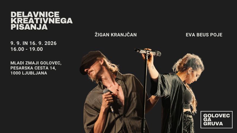 Delavnice kreativnega pisanja z Evo Beus Poje in Žiganom