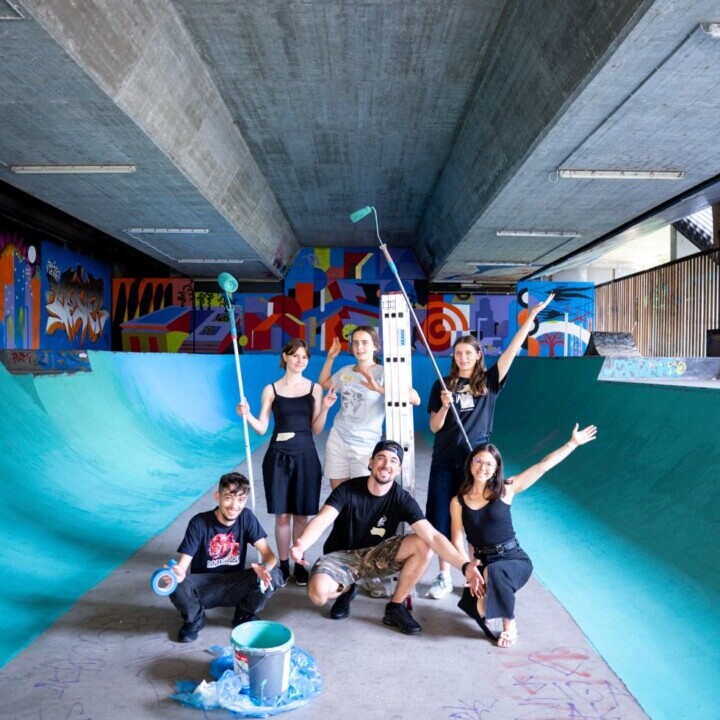 Poslikava skateparka pod Fabianijevim mostom 3