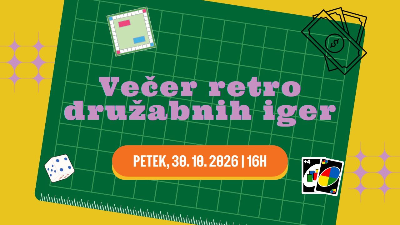 VEČER RETRO DRUŽABNIH IGER